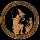 Red-figure pottery depicting Aesop